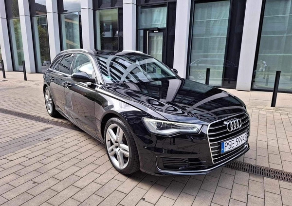 Audi A6 cena 72900 przebieg: 205000, rok produkcji 2015 z Brzeg małe 436